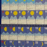 月と波のカレンダー